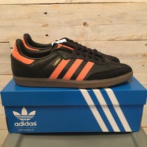 adidas samba blue orange